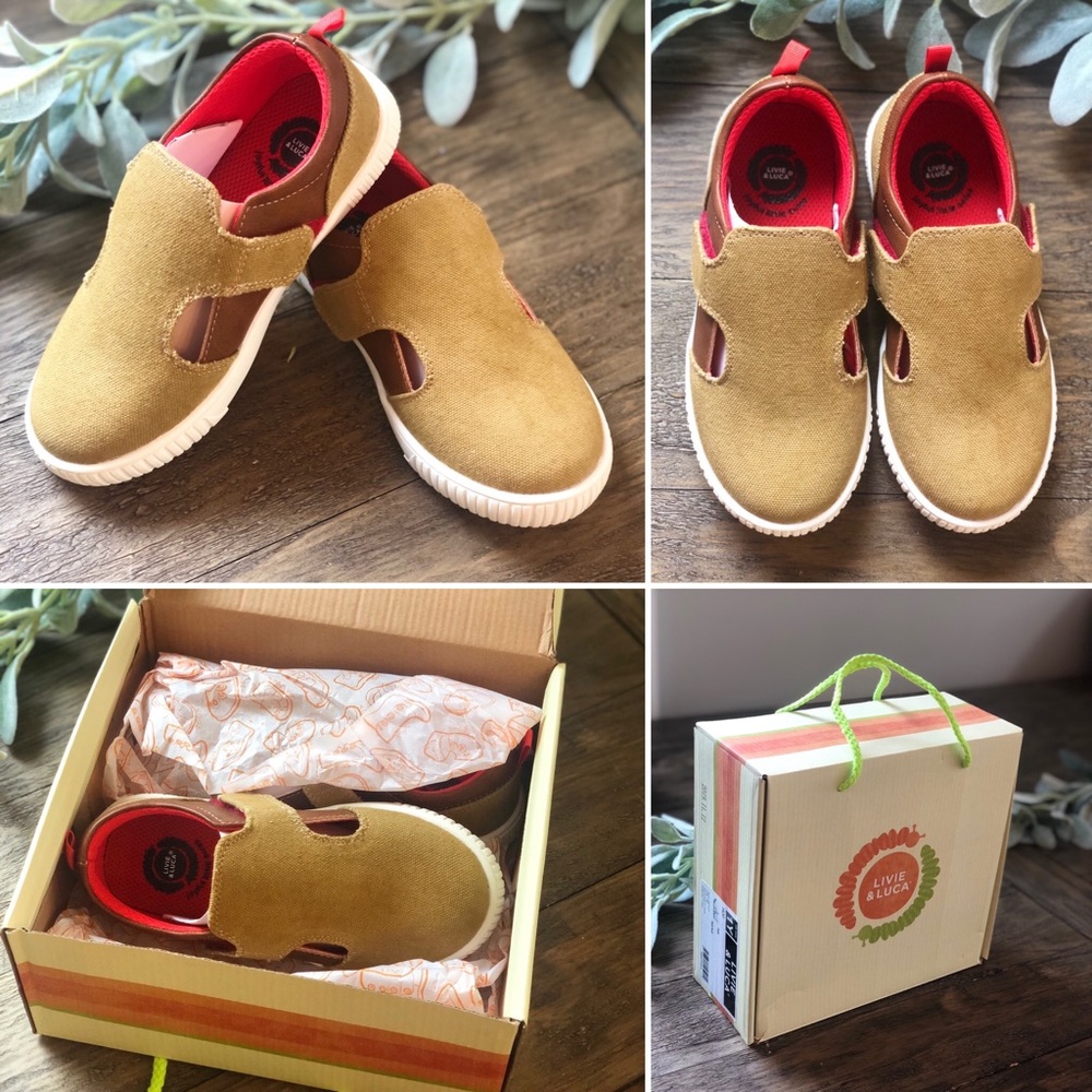 NWT Livie & Luca boys sneaker size 7.5 (1Y)